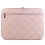 Guess Sleeve GUCS14ZPSQSSGP 14" pink Quilted 4G - imagine 3