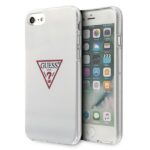 Guess GUHCI8PCUCTLWH iPhone 7/8/SE 2020/ SE 2022 white hardcase Triangle Collection