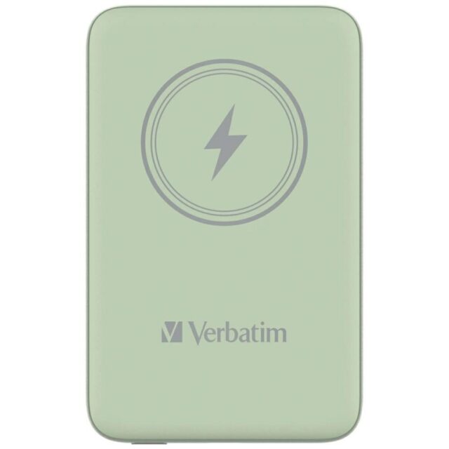 Verbatim Wireless Magnetic Power Bank `n` Go 15W 10000mAh green 32246 - imagine 2