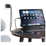 USAMS USB-C to USB-C Cable 60W 1.2m Aluminum Alloy Data Cable SY Series SJ724USB01 (US-SJ724) - imagine 3