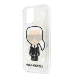 Karl Lagerfeld KLHCN61GLGIRKL iPhone 11 6,1" / Xr hardcase Ikonik Glitter Glow in the dark - imagine 4