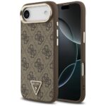 Case Guess 4G Triangle Logo MagSafe for iPhone Air brown gold