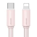USAMS USB-C/Lightning Cable 1m SJ73530W pink YU Series SJ735USB04 (US-SJ735)