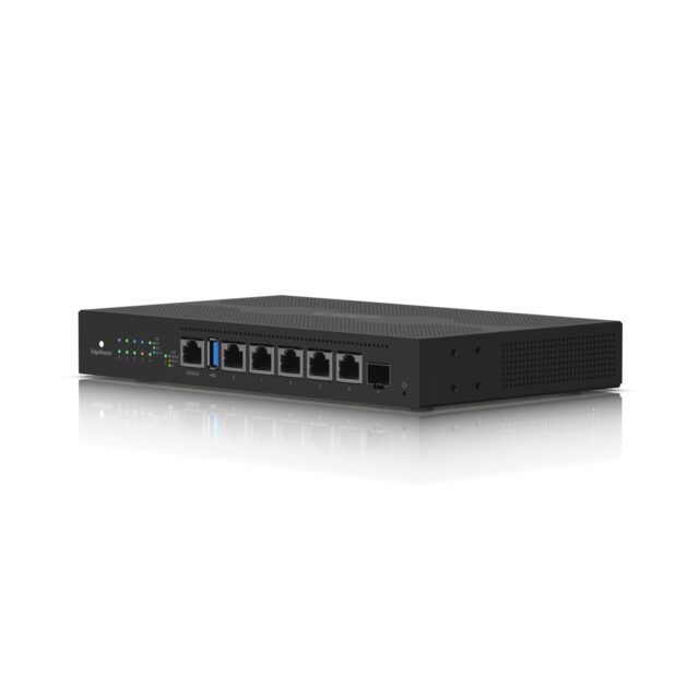 Ubiquiti ER-6P | Router | EdgeMAX EdgeRouter, 5x RJ45 1000Mb/s Passive PoE, 1x SFP - imagine 2