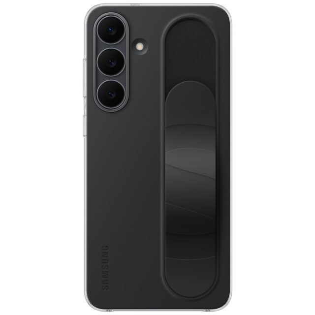 Samsung Standing Grip Case for Galaxy S25 FE Black - imagine 2