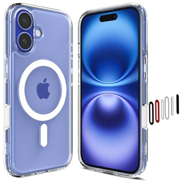 Spigen Ultra Hybrid Mag Case for iPhone 16 MagSafe White - imagine 6