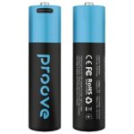 Proove Rechargeable AA Batteries 2400mWh 2pcs black