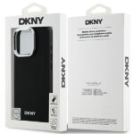 DKNY DKHMP16XPSCMCLK iPhone 16 Pro Max 6.9" black hardcase Plain Silver Logo MagSafe - imagine 8