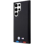 BMW BMHCS23L22PTDK S23 Ultra S918 black Leather Stamp Tricolor - imagine 2