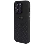 Audi Genuine Leather iPhone 14 Pro 6.1" black hardcase AU-TPUPCIP14P-Q8/D1-BK - imagine 3