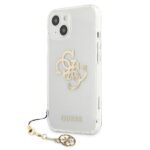 Guess GUHCP13MKS4GGO iPhone 13 / 14 / 15 6,1" Transparent hardcase 4G Gold Charms Collection - imagine 2
