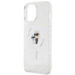 Karl Lagerfeld KLHMP13XHGKCNOT iPhone 13Pro Max 6.7" transparent hardcase Karl&Choupette Glitter Mag - imagine 6