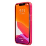 Karl Lagerfeld KLHCP13SCHTRP iPhone 13 mini 5,4" pink hardcase Glitter Choupette Fluo - imagine 5