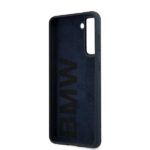 BMW BMHCS21MSILNA S21+ G996 navy hardcase Silicone Signature - imagine 7