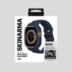 Skinarma Band+Case Mecha 2in1 Apple Watch 49mm navy - imagine 4