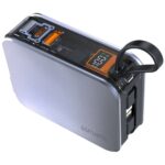 Powerbank 4smarts Lucid 3in1 Hybrid Charger 10000mAh 20W with built-in USB-C / Lightning cable silve - imagine 3