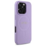 Guess GUHMP16XPSAHMCU iPhone 16 Pro Max 6.9" purple hardcase Saffiano MagSafe - imagine 4