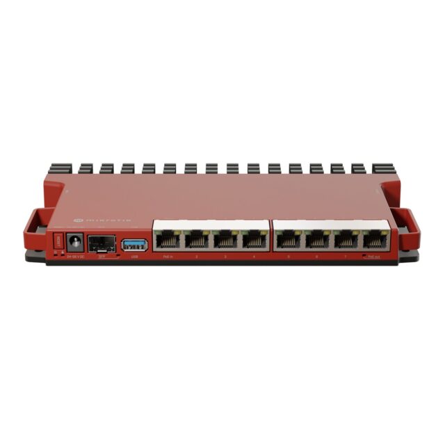 MikroTik L009 Rack | Router | L009UiGS-RM, 8x RJ45 1000Mb/s, 1x 2.5Gb/s SFP - imagine 2