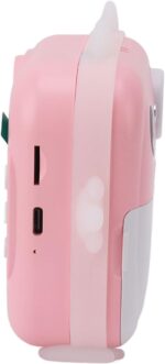 Extralink EPP-003 Pink | Mini thermal printer with camera | 3 rolls of thermal paper, 2.5" LCD screen, Bluetooth, USB-C, 1000 mAh - imagine 5