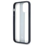 BMW case BMHCP12MPCUMRSTNA iPhone 12 / 12 Pro 6.1" transparent hardcase Middle Stripe Navy - imagine 7