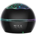 Lampka nocna z projektorem czarnyblackLP16857 - imagine 3