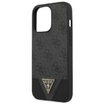 Guess GUHCP13LPU4GHBK iPhone 13 Pro / 13 6,1" grey hardcase 4G Triangle Collection - imagine 6