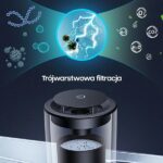 USAMS Portable Air Ionizer black ZB181JHQ01 (US-ZB181) anion PM2.5 ionizer - imagine 3