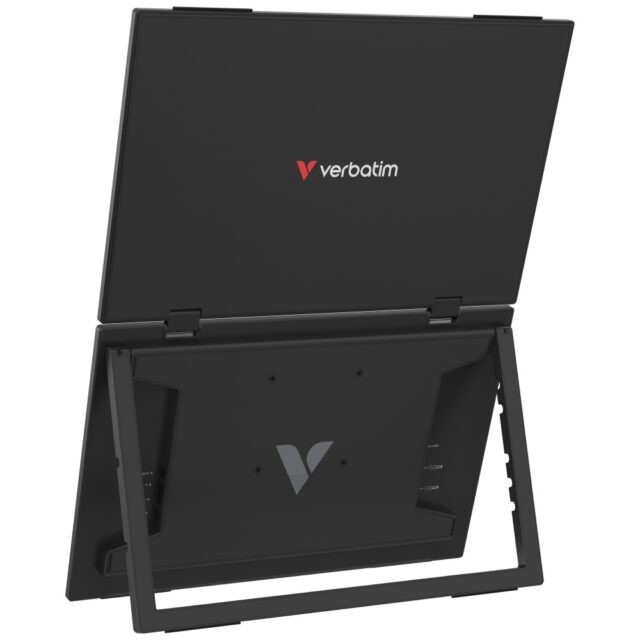 Portable dual monitor Verbatim Essentials 15.6" FHD black 32403 - imagine 4