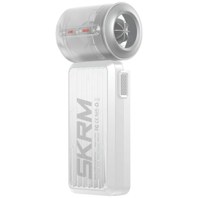 Hand fan Skinarma Gyro 4000 mAh    white - imagine 2