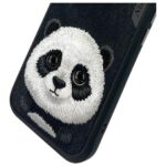 Nimmy case iPhone 15 6.1" black   Big Eyed Pet 2.0 Panda - imagine 10