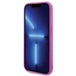 Guess GUHCP15LPMSDGSF iPhone 15 Pro 6.1" fuschia hardcase Disco Metal Script - imagine 5