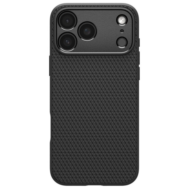 Spigen Liquid Air Case for iPhone 17 Pro Max Black - imagine 2