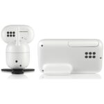 Electronic nanny Motorola PIP1510 video monitor 5" Pan & Tilt white - imagine 3