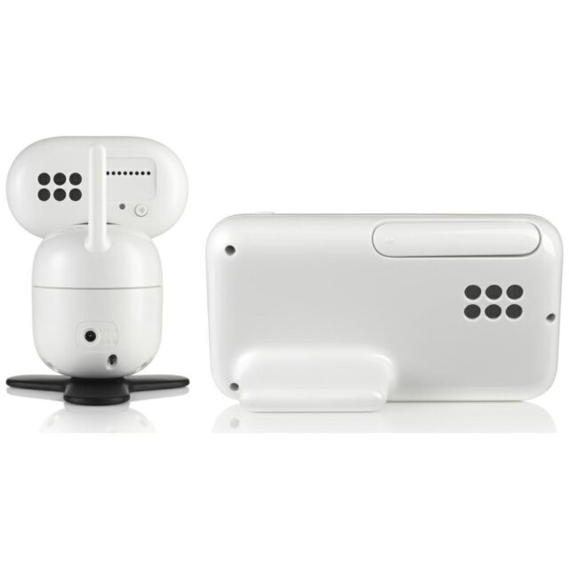 Electronic nanny Motorola PIP1510 video monitor 5" Pan & Tilt white - imagine 3
