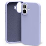 Mercury Silicone Case for iPhone 17 Lavender Gray