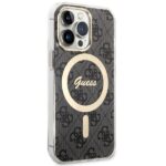 Guess GUHMP13LH4STK iPhone 13 Pro / 13 6.1" black hardcase 4G MagSafe - imagine 3