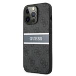 Guess GUHCP13L4GDGR iPhone 13 Pro / 13 6,1"grey hardcase 4G Stripe - imagine 2
