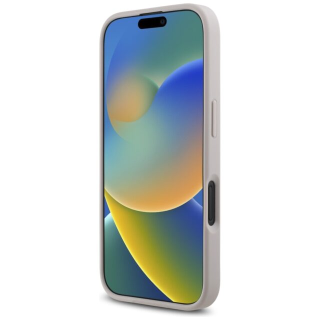 Case Guess HC PU 4G Small 4G and Classic for iPhone 16 MagSafe pink - imagine 5