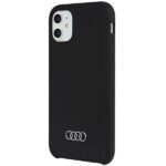 Audi Silicone Case iPhone 11 / Xr 6.1" black hardcase AU-LSRIP11-Q3/D1-BK - imagine 3