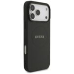 Guess Grained Ring MagSafe case for iPhone 17 Pro Max black - imagine 4