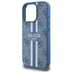 Guess GUHMP16XP4RPSB iPhone 16 Pro Max 6.9" blue hardcase 4G Printed Stripes MagSafe - imagine 6