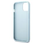 Guess GUHCP13SPS4MB iPhone 13 mini 5,4" blue hardcase Saffiano 4G Small Metal Logo - imagine 7