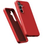 Case Pure MagSafe Silicone Sam S25 Plus red