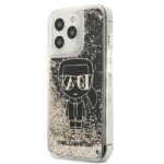 Karl Lagerfeld KLHCP13LLGGKBK iPhone 13 Pro/ 13 6,1"black hardcase Liquid Glitter Gatsby - imagine 2
