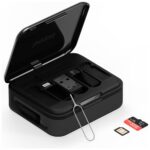 Cable Bazic GoCharge Loop 5in1 Lightning, USB-A, Micro USB 1m black - imagine 2