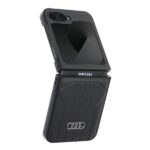 Audi Synthetic Leather MagSafe Z Flip 6 F741 black hardcase AU-TPUPCFlip6-Q5/D1-BK - imagine 4