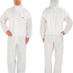 Disposable coverall 3M XL | Coverall | White, type 5/6, category III
