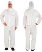 Disposable coverall 3M XL | Coverall | White, type 5/6, category III