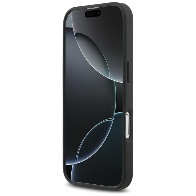 Mercedes Leather Star Pattern Stripes MagSafe Case for iPhone 17 Black - imagine 5