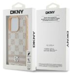 DKNY DKHCP16XPCPTSSP iPhone 16 Pro Max 6.9" pink hardcase Checkered Pattern & Printed Stripes - imagine 8
